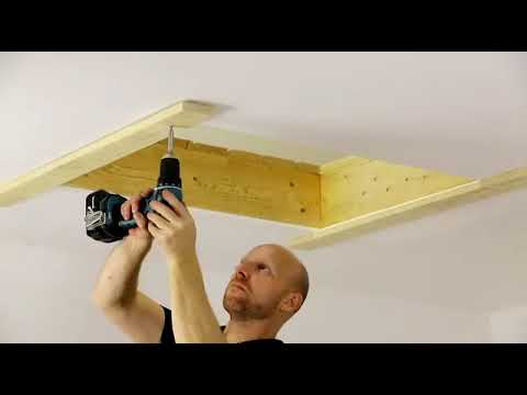 Видео: Монтаж чердачной лестницы Dolle ClickFix 36 mini