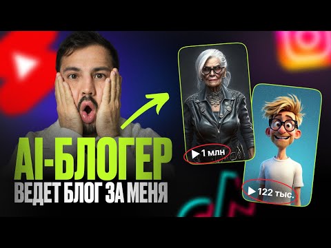 Видео: Как создать ГОВОРЯЩЕГО ИИ-АВАТАРА и набирать миллионы просмотров