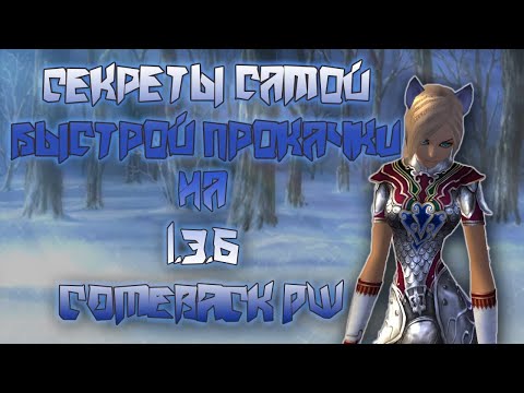 Видео: Секреты самой быстрой прокачки, и бессмертный билд 1.3.6 COMEBACK PW