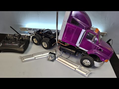 Видео: Купил 5ти летний Tamiya 1/14 Semi trucks Ford Aeromax. 56309 TAMIYA