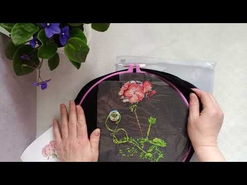 Видео: Все мои начатые процессы вышивки насегодня💃💜 Часть 1