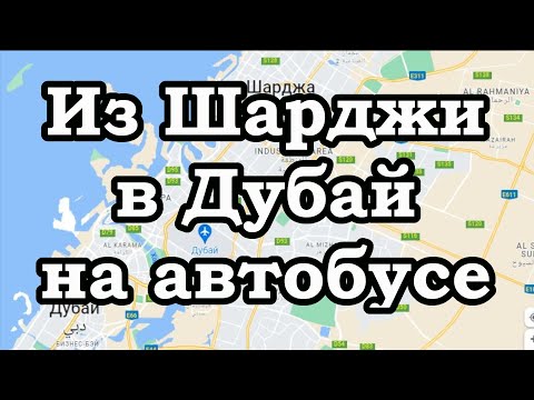 Видео: Как доехать из Шарджи в Дубай на автобусе