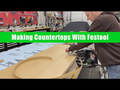 Видео: Как легко ламинировать столешницы — с помощью Festool Conturo и Festool MFK 700EQ.