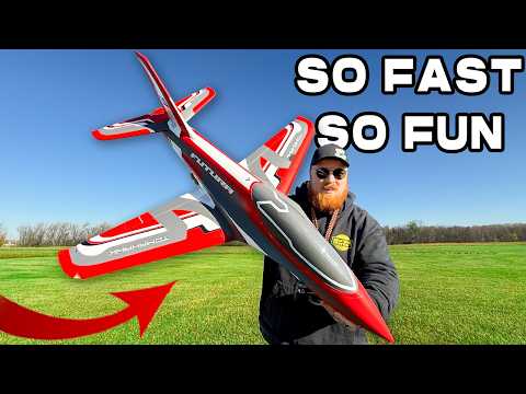 Видео: Невероятный радиоуправляемый самолёт | Обзор FMS Futura V3 80 мм