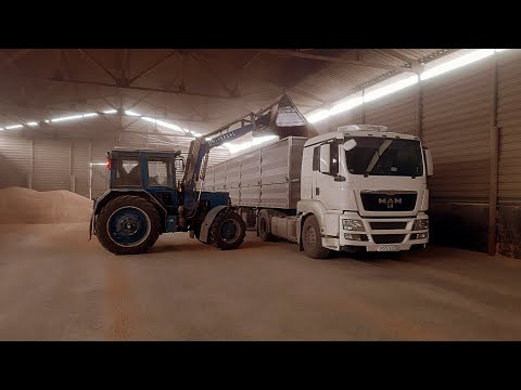 Видео: Рейс на НЗТ...НЕ ХВАТИЛО ЗЕРНА....#man #зерновоз #tgs #дальнобой