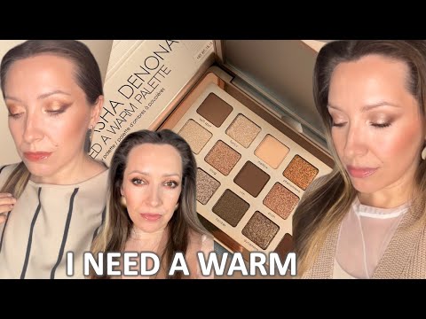 Видео: I NEED A WARM NATASHA DENONA: Обзор, все оттенки на глазах: Marigudik