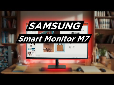 Видео: Не просто монитор а УМНЫЙ монитор от Samsung - Smart Monitor M7 обзор ,что такое умный монитор?