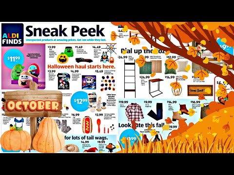 Видео: ALDI SNEAK PEEK РЕКЛАМА 10/08/2025 - 10/14/2025