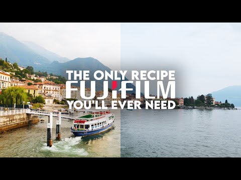 Видео: МОЙ РЕЦЕПТ FUJIFILM JPEG — ВСЕ, ЧТО ВАМ КОГДА-ЛИБО ПОНАДОБИТСЯ