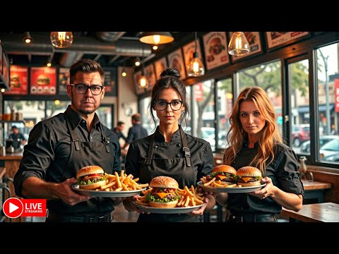 Видео: БУРГЕРЫ С ДАНГАРОМ И СОФОЙ ► FAST FOOD SIMULATOR СТРИМЧЕСТЕР #432 СТРИМ