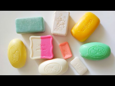 Видео: ASMR Soap catting/ Soap carving/ Резка мыла/ Asmr soap