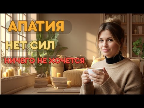 Видео: Апатия: как справиться самостоятельно и вернуть желание жить