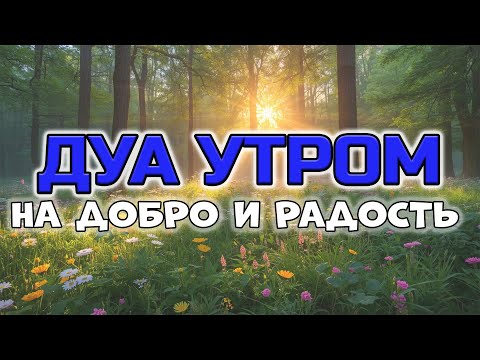 Видео: ДУА УТРОМ ДЕЛАЕТ ЖИЗНЬ ЛУЧШЕ!🤲☀️