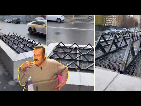 Видео: Инновации в Москве. Шипы на вентиляционных шахтах ...