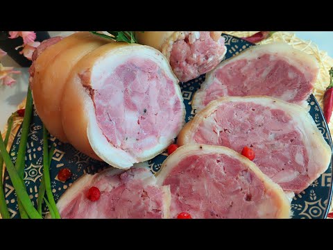 Видео: НАТУРАЛЬНАЯ КОЛБАСА,  из свиной рульки. ПРОСТО И ВКУСНО!!!