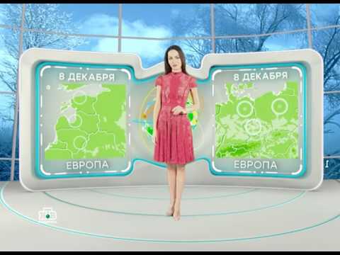 Видео: Погода на НТВ Беларусь с Ольгой Венской