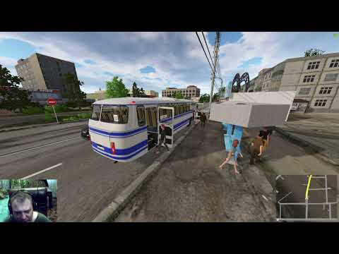 Видео: Bus Driver Simulator 1 сезон 1 серия Вспоминаем как ездить или советская классика