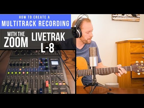 Видео: Многодорожечная запись с помощью ZOOM LiveTrak L-8