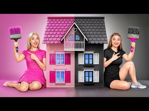 Видео: Розовое или Черное Челлендж с Декором Комнаты от Multi DO Smile