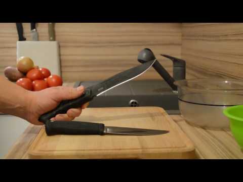 Видео: Кухонные монологи. Ножи РЕЧНОЙ и КАТРАН ООО ПП Кизляр. Часть 1