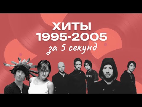 Видео: Музыкальный квиз | Угадай песню за 5 секунд | Хиты 1995-2005