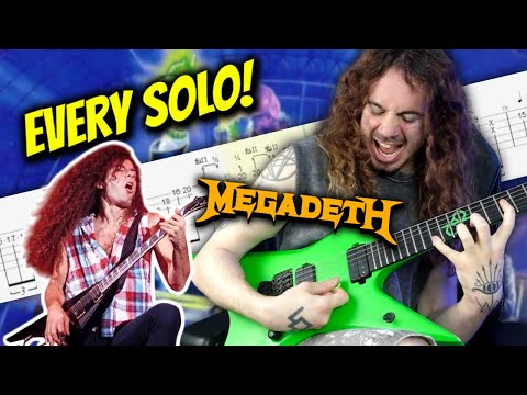 Видео: ВСЕ соло Megadeth RUST IN PEACE на 100% точные с табулатурами