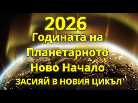 Видео: Подготви се за ИЗВЪНЗВЕЗДНА ГОДИНА: енергии, архетипи и Планетарното Ново Начало на 2026