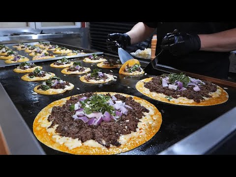 Видео: тако и сэндвич, много мясных блюд