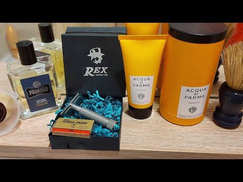 Видео: Rex Envoy/Perma Sharp/Acqua di Parma/Proraso Azur Lime/ Часть1