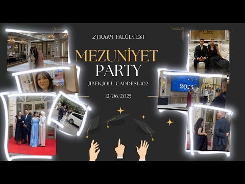 Видео: Veda Gecemiz 🎉 Mezuniyet Vlog’u🥰Наш прощальный вечер 🎉 Влог с выпускного 🥰