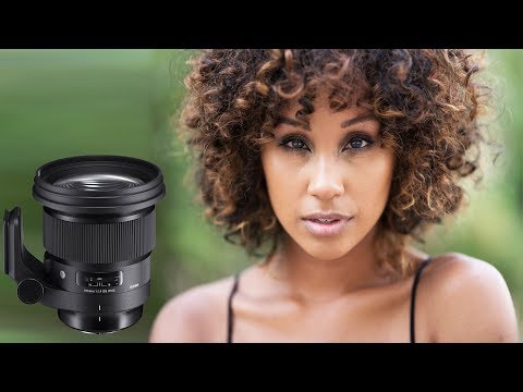 Видео: Sigma Art 105mm F1.4 «Bokeh Master» (против Nikon)