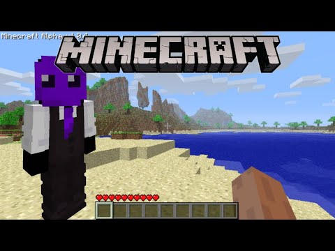 Видео: Я поиграл в Альфу версию майнкрафта (Alpha 1.2.6)