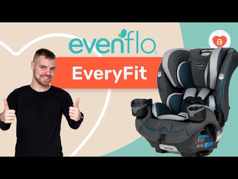 Видео: Детское автокресло Evenflo EveryKid и EvenfloEveryFit. Как установить автокресло в машину