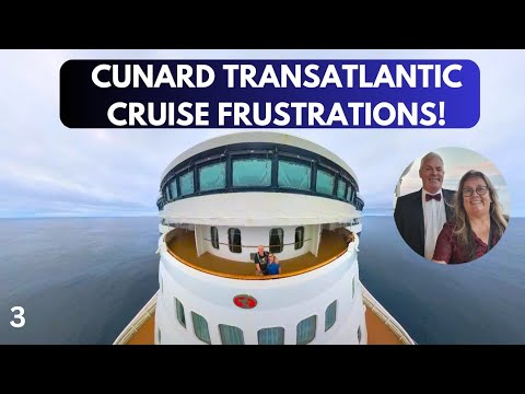 Видео: Взлеты и падения трансатлантического круиза на Cunard Queen Mary 2!