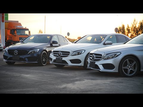 Видео: Привезли целую партию Mercedes-Benz W205 из Японии