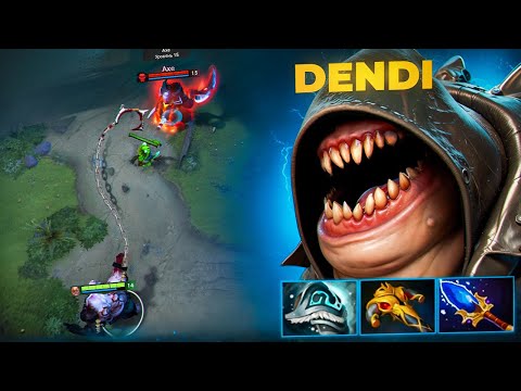 Видео: КЕРРИ ПУДЖ ОТ ЛЕГЕНДЫ DOTA 2!🔥┃Dendi Pudge 7.37d