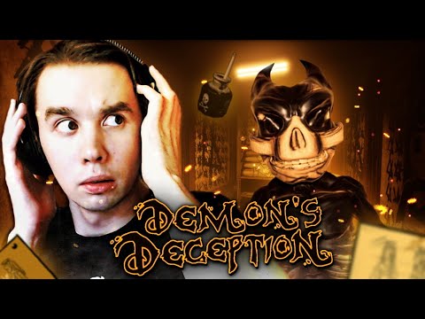 Видео: ТАКОГО БЕНДИ ВЫ ЕЩЁ НЕ ВИДЕЛИ.. - Demons Deception Демо Прохождение (Концовка)