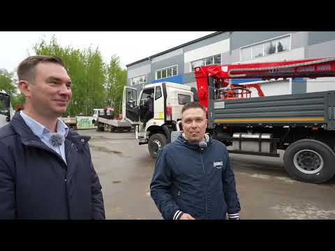 Видео: КМУ Taurus 107A-12 тонн с Буром и Корзиной   Проверяем реальную грузоподъемность.