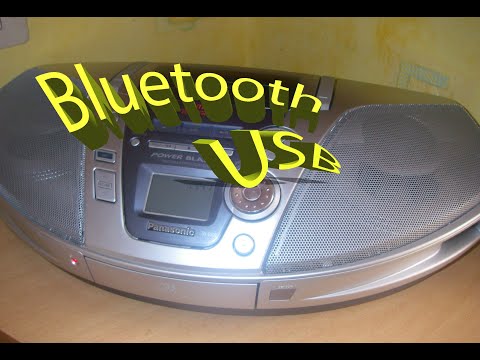 Видео: Panasonic RX ES29 добавление Bluetooth и USB Flash Drive / 松下RX ES29添加蓝牙和USB闪存驱动器