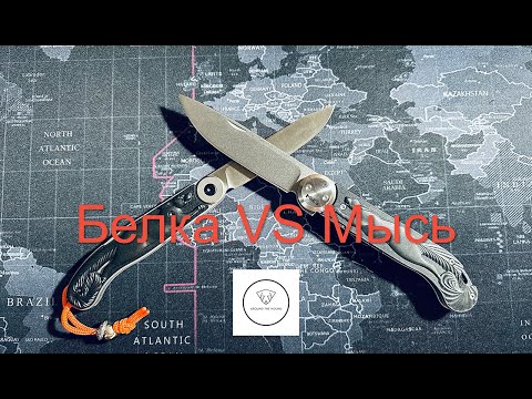 Видео: Нож Мысь (Перемен) VS Нож Belka Brutalica.