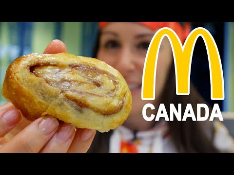 Видео: Американец пробует завтрак из McDonalds в Канаде 🇨🇦