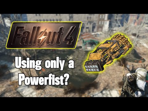 Видео: Можно ли пройти Fallout 4, используя силовой кулак?