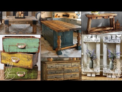 Видео: Превратите старую древесину в прибыль: креативные идеи декора и мебели из переработанной древесины