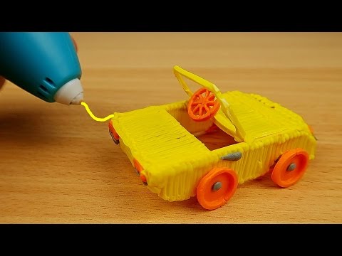 Видео: 3D РУЧКА - РИСУЮ АВТОМОБИЛЬ! - Alex Boyko - 3d pen