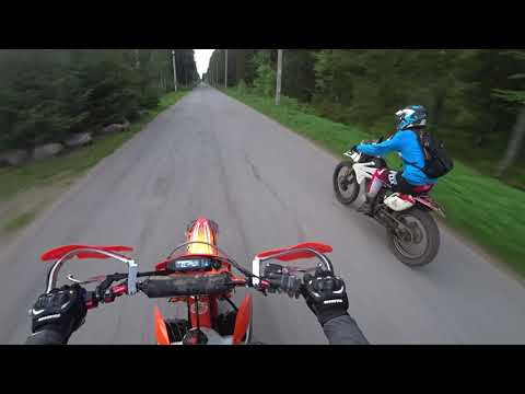 Видео: Прохват по лесу GR8 и Kayo T2,Умер Двигатель!!!?