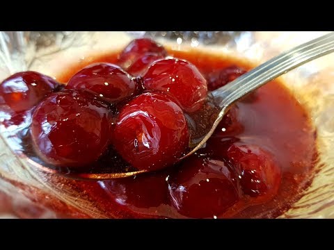 Видео: Вишнёвое варенье без варки ягод, цыганка готовит. Gipsy cuisine.