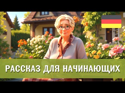 Видео: Немецкий на слух. Простой рассказ для начинающих "Oma Anna und ihr zauberhafter Garten"