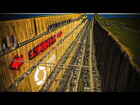 Видео: Город будущего THE LINE в Cities Skylines 2