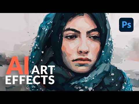 Видео: Как создавать художественные эффекты с помощью ИИ в Photoshop