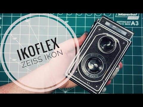 Видео: Среднеформатная Trl-камера Ikoflex zeiss ikon. Обзор. 